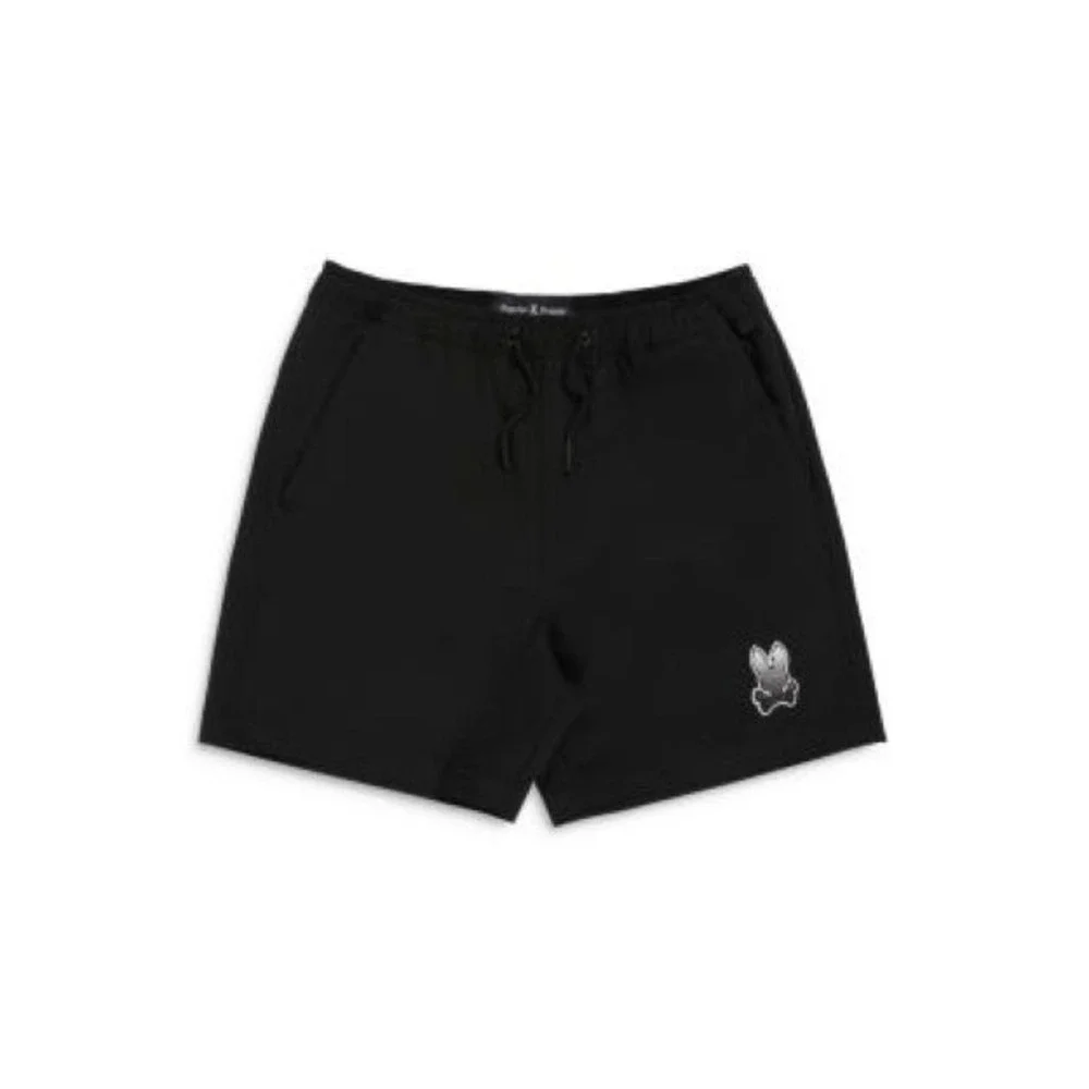 Psycho Bunny Boys Hydrochromic‎ Swim Shorts Black Size 7 / 8 NEW